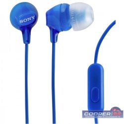 Sony MDREX15APLI.CE7 mikrofonos kék fülhallgató