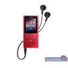 Sony NWE394R.CEW 8GB piros MP3 lejátszó FM rádióval