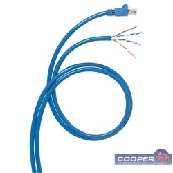 Legrand Cat6 (F/UTP) kék 15 méter LCS3 árnyékolt patch kábel konszolidációs pontokhoz