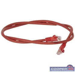 Legrand Cat6 (U/UTP) piros 3 méter LCS3 árnyékolatlan patch kábel
