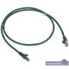   Legrand Cat6A (S/FTP) zöld 1 méter LCS3 árnyékolt patch kábel