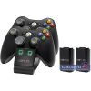   Venom VS2891 Xbox 360 fekete dupla töltőállomás + 2db akkumulátor