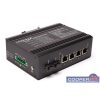   LinkEasy ipari PoE switch 2xGbE SFP+4x10/100/1000BaseTX 802.3at