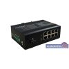 LinkEasy ipari switch 1xGbE SFP+8x10/100/1000BaseTX