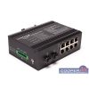   LinkEasy ipari PoE switch 2xGbE SFP+8x10/100/1000BaseTX 802.3at