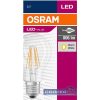   Osram Value átlátszó üveg búra/7W/806lm/2700K/E27 LED körte izzó