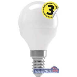 Emos ZQ1210 CLASSIC 4W E14 330 lumen meleg fehér LED kisgömb izzó