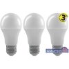  Emos ZQ5141.3 CLASSIC A60 9W E27 806 lumen természetes fehér LED izzó 3db/csomag