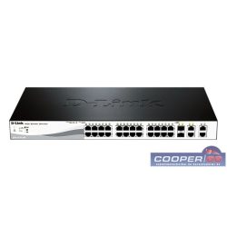 D-Link DES-1210-28P 24port FE LAN 2x GbE SFP 2 x GbE RJ45/SFP Combo port Smart switch
