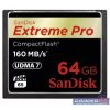 Sandisk 64GB Compact Flash Extreme Pro memória kártya