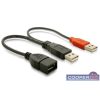 Delock USB adat- és hálózati kábel