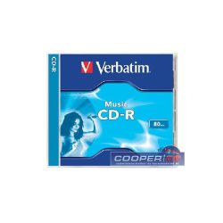 VERBATIM CDVA80L  CD-R Music normál tokos CD lemez